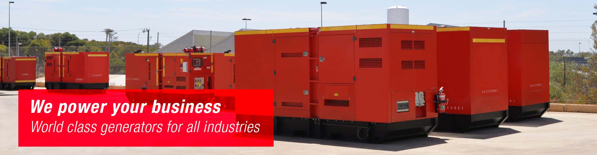 Generators made to your specifications